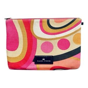 Elaine Turner Multicolor Pucci Print Clutch Bag